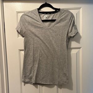 RBX Heather Gray V-Neck Short Sleeve Tee